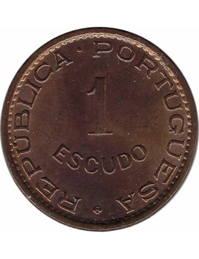 MOCAMBIQUE 1 ESCUDO 1974 SUP/NC