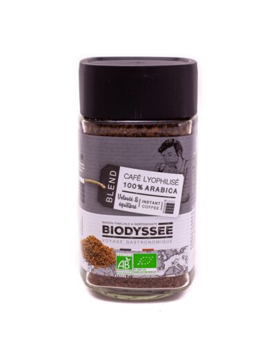 Café Lyophilisé 100% Arabica Bio 200g