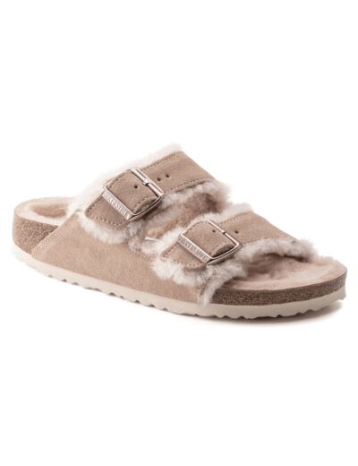 BIRKENSTOCK Arizona Shearling Pink Clay