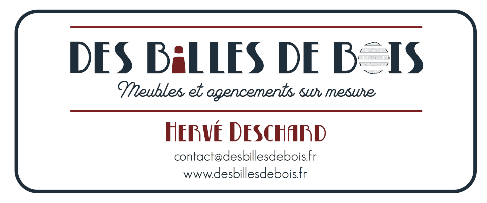 Des billes de bois