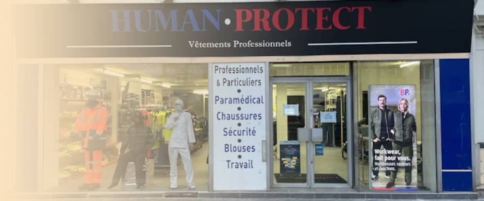 photo du magasin du marchand Human protect