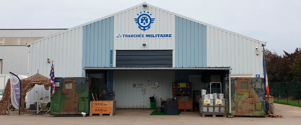 la tranchée militaire